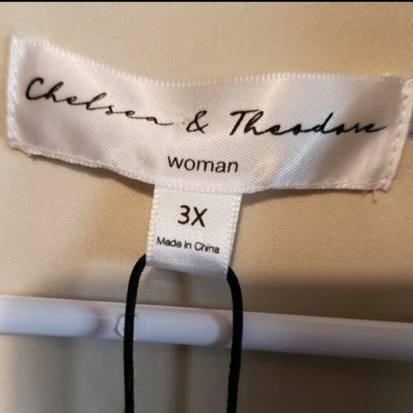 CHELSEA and Theodore faux‎ leather floral jacket oversized coat plus size new!!! - Picture 12 of 16